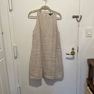 JCrew Linen Knee Length Dress